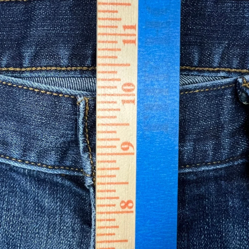 BANANA REPUBLIC Bootcut Jeans Mens 34x32 Blue Good Stretch Denim Western Casual